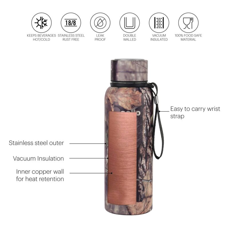 Deezee Kent, Vacusteel Water Bottle, 550ml - Image 14