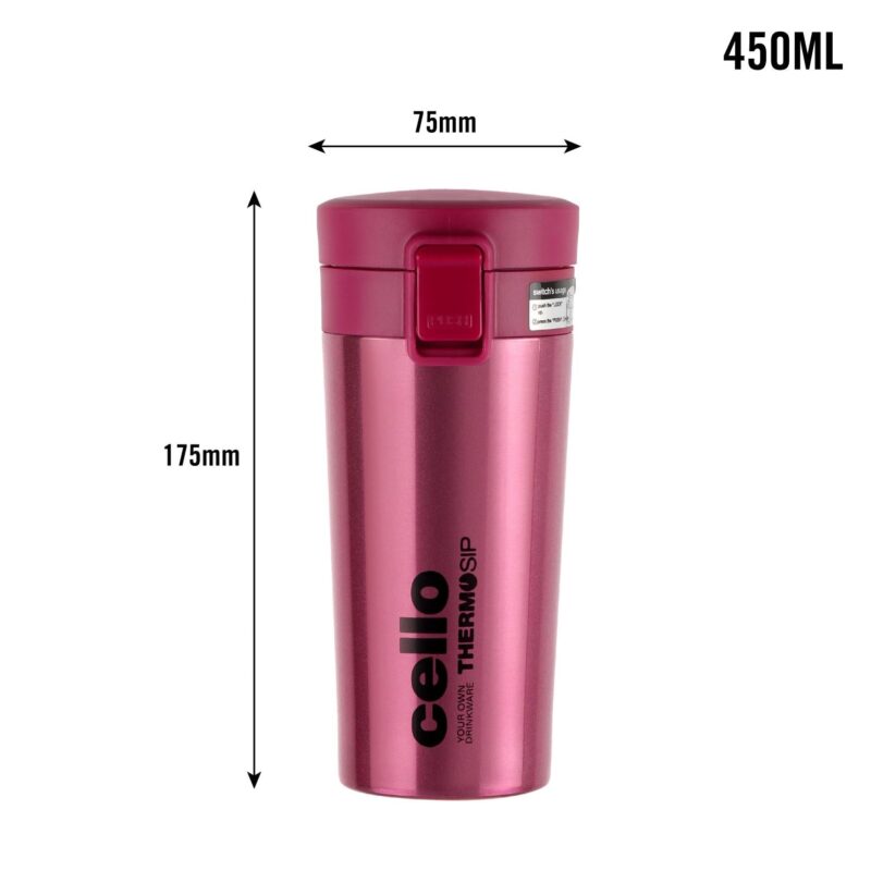 Monty Flask, Vacusteel Water Bottle, 450ml - Image 27