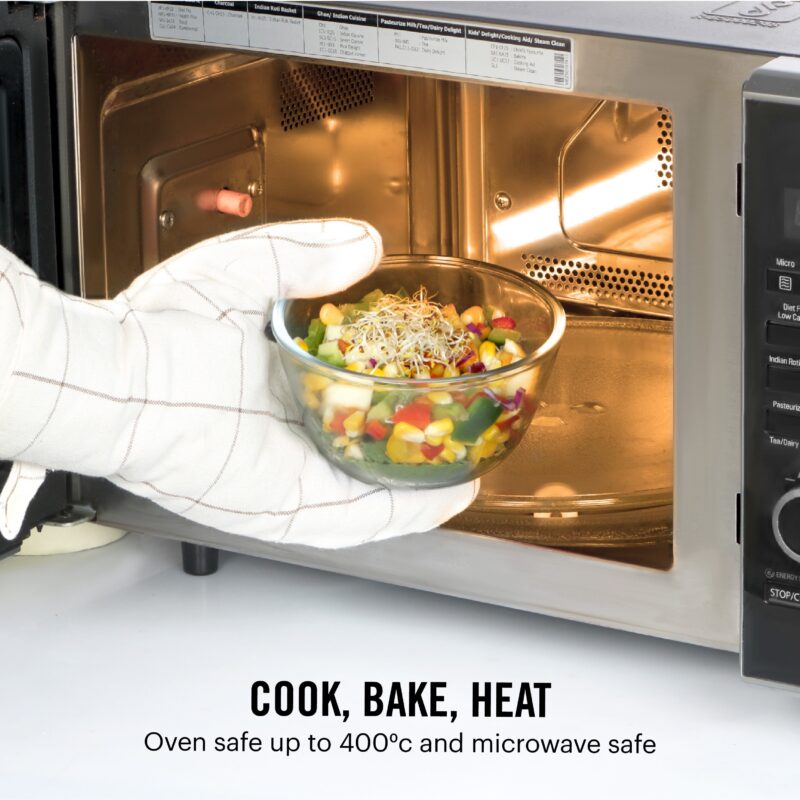 Ornella Glass Mixing Bowl Set, Set of 3 - Image 12