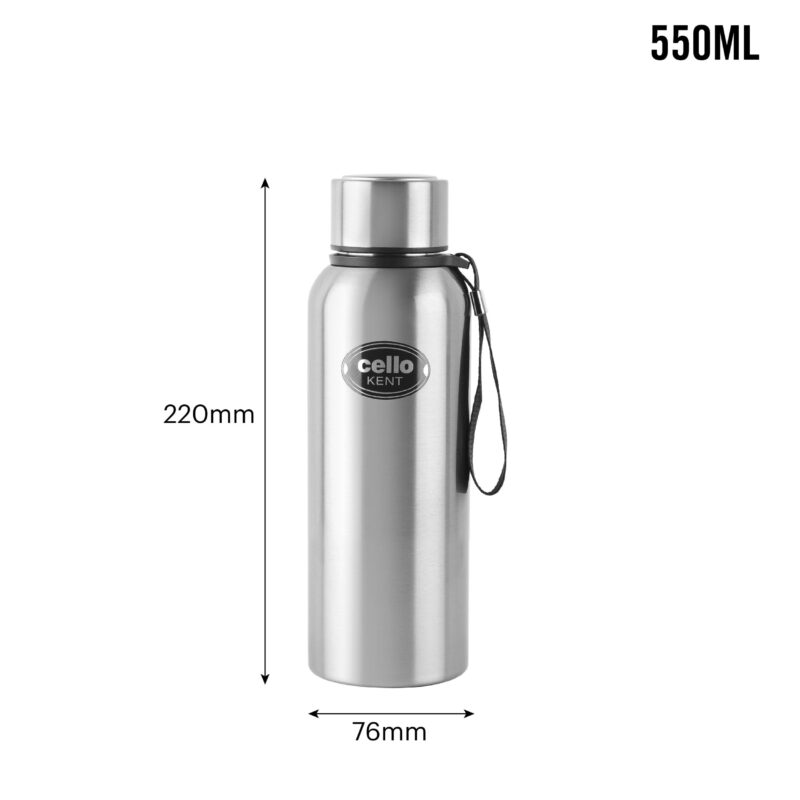Kent Flask, Vacusteel Water Bottle, 550ml - Image 8