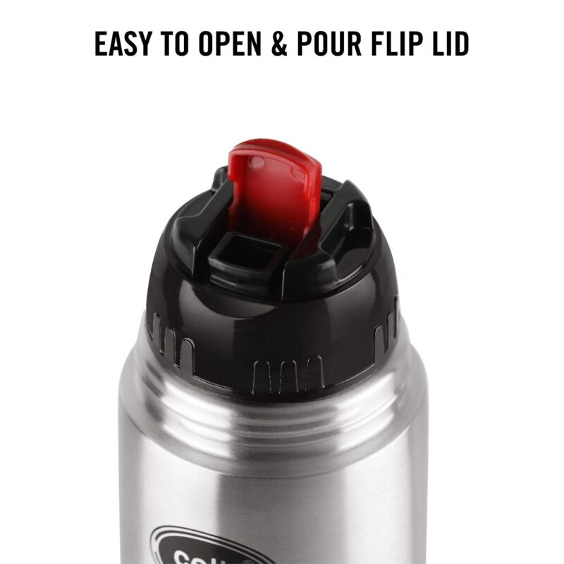 Flipstyle Flask, Vacusteel Water Bottle with Thermal Jacket, 1500ml - Image 4