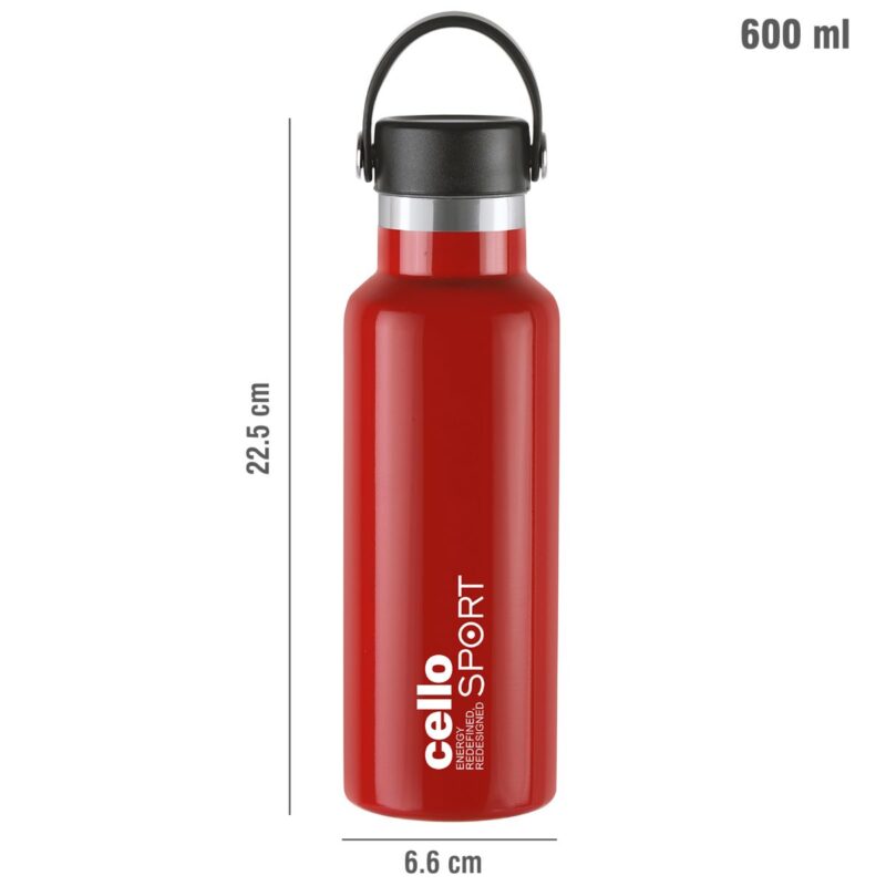 Aqua Bliss Flask, Vacusteel Water Bottle, 600ml - Image 26