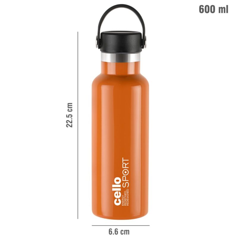 Aqua Bliss Flask, Vacusteel Water Bottle, 600ml - Image 29