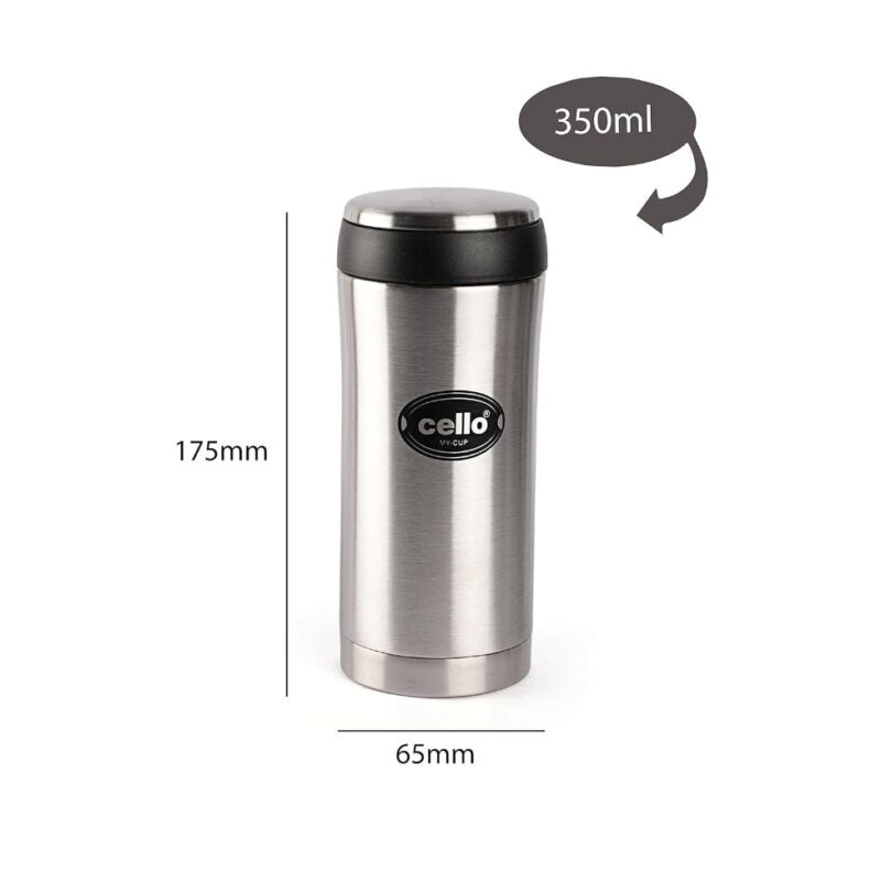 My Cup Flask, Vacusteel Water Bottle, 350ml - Image 4