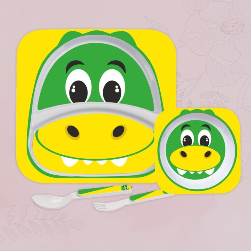 Kids Crocodile Meal Set - Image 6