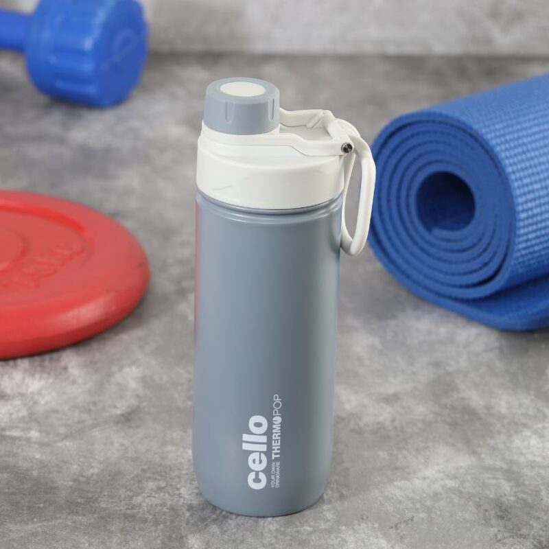 Pop Hot & Cold Stainless Steel Kids Water Bottle, 600ml - Image 2