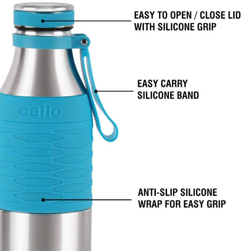 Gripmax Flask, Vacusteel Water Bottle, 600ml - Image 12