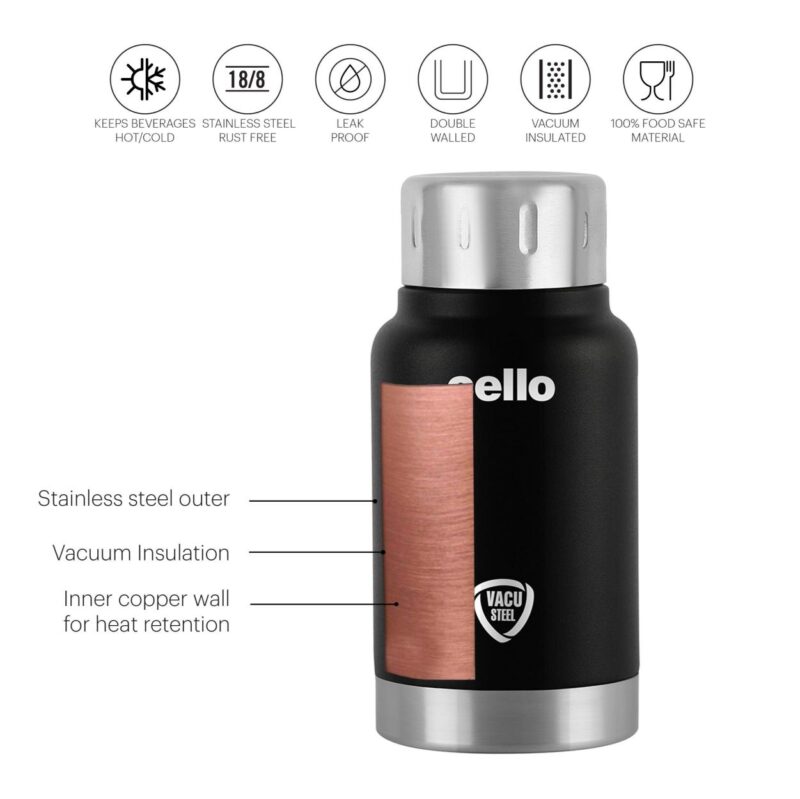Duro Top Flask, Vacusteel Water Bottle - Image 17