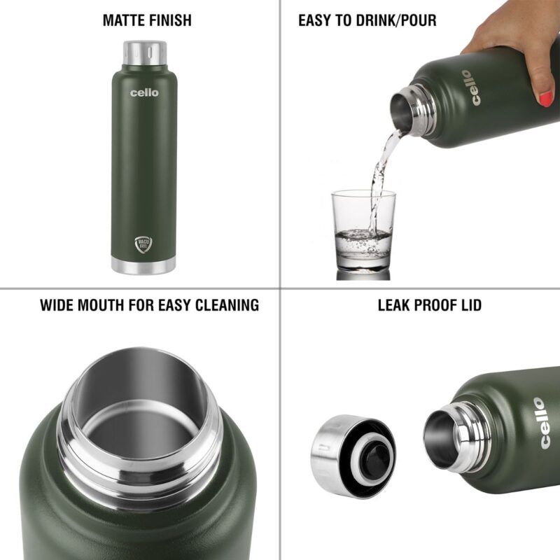 Duro Top Flask, Vacusteel Water Bottle, 750ml - Image 18