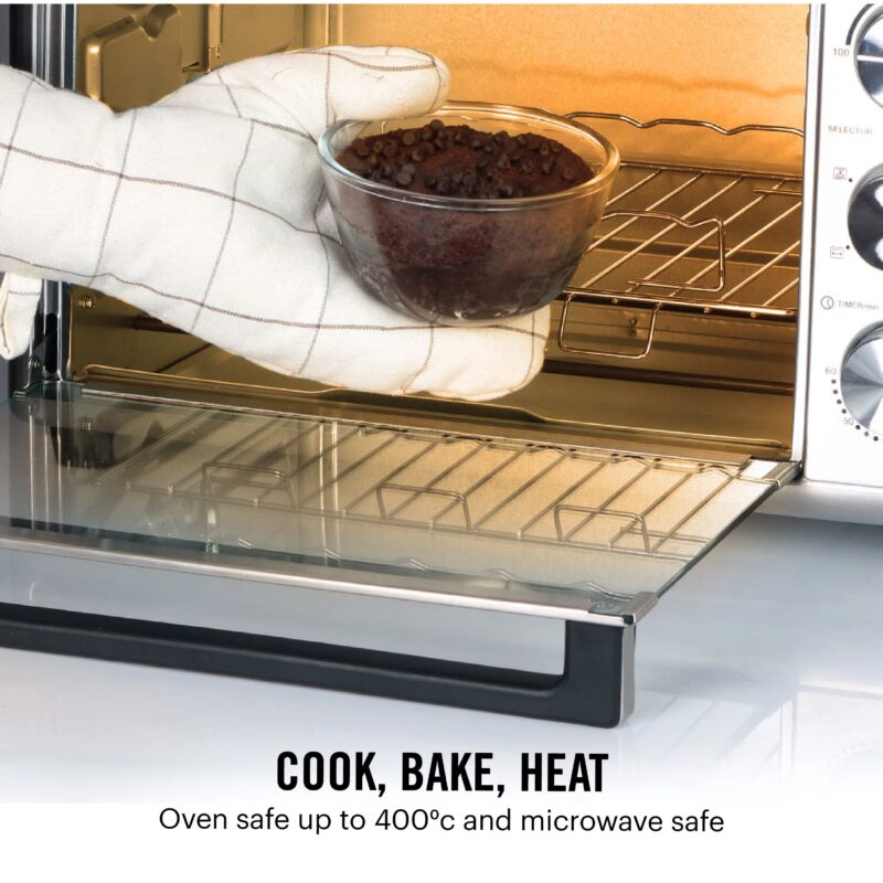 Ovenware Borosilicate Glass Mixing Bowl, 500ml - Image 4