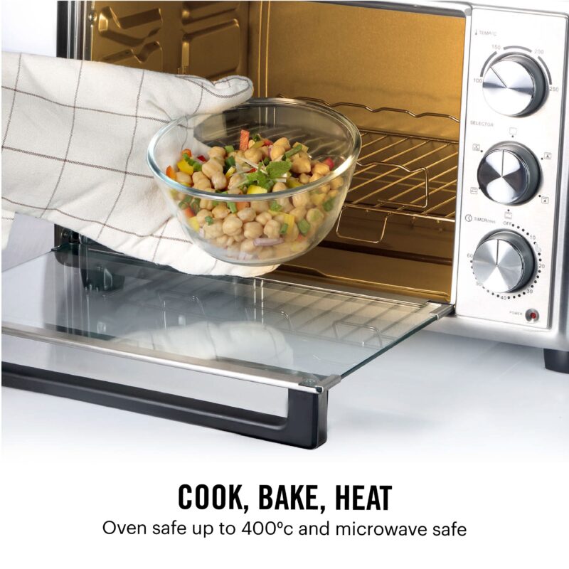 Ovenware Borosilicate Glass Mixing Bowl, 1000ml - Image 4