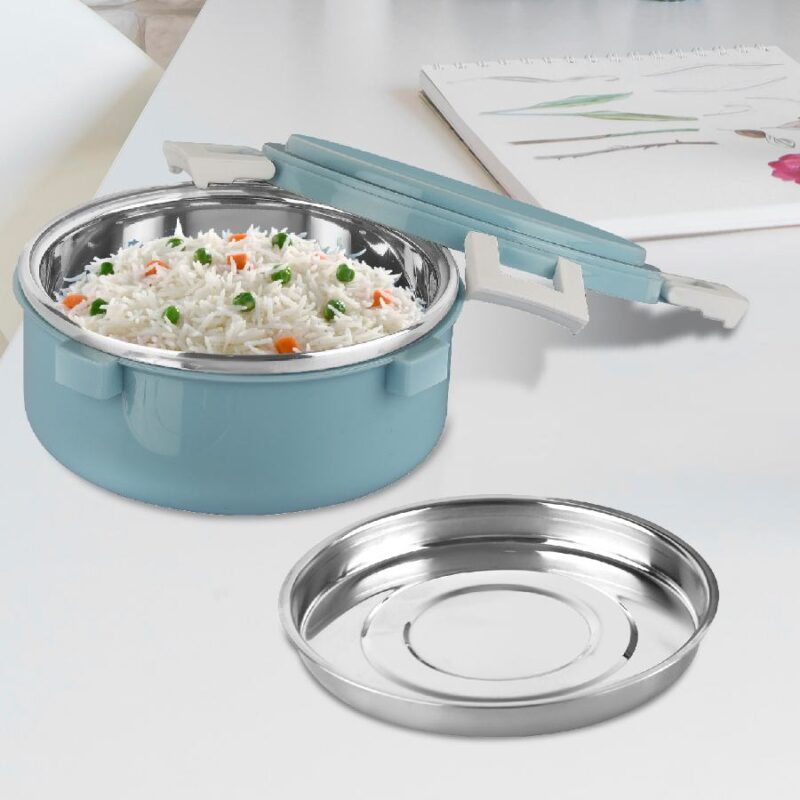 Blue|Take-Eat Insulated Lunch Box, Medium / Medium