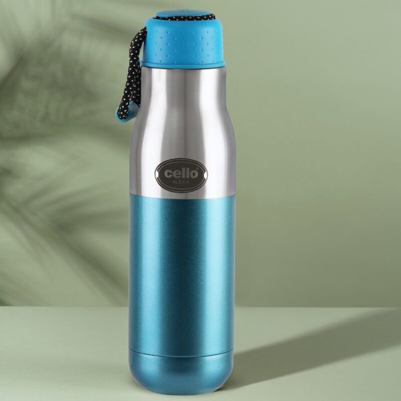Blue|Alexia Flask, Vacusteel Water Bottle, 800ml / 800ml
