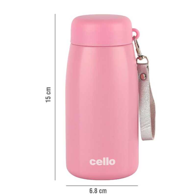 Mom Hot & Cold Stainless Steel Kids Water Bottle, 350ml - Image 29