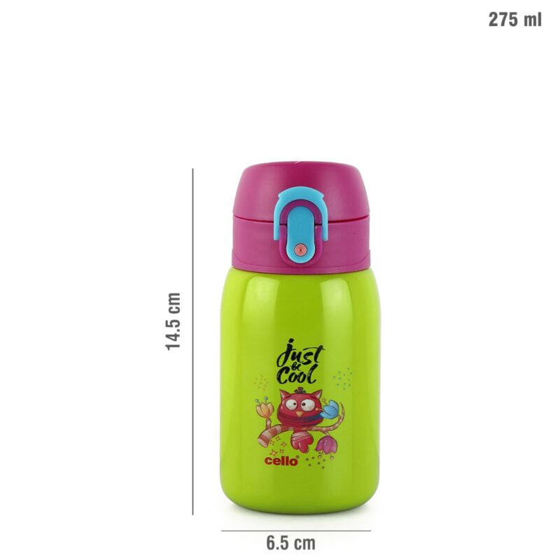 Junior 275 Hot & Cold Stainless Steel Kids Water Bottle, 275ml - Image 25
