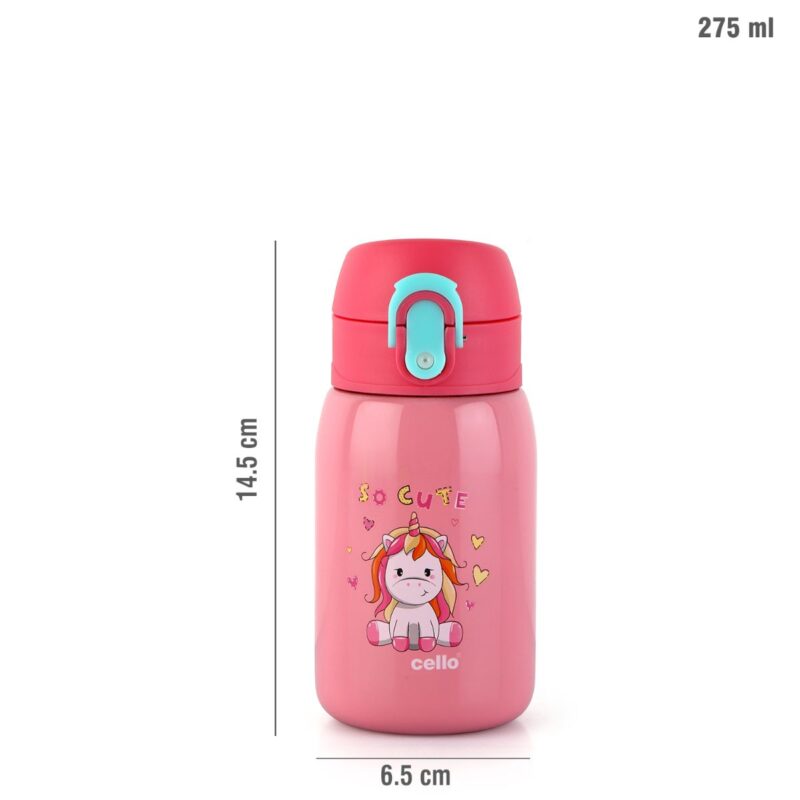 Junior 275 Hot & Cold Stainless Steel Kids Water Bottle, 275ml - Image 26