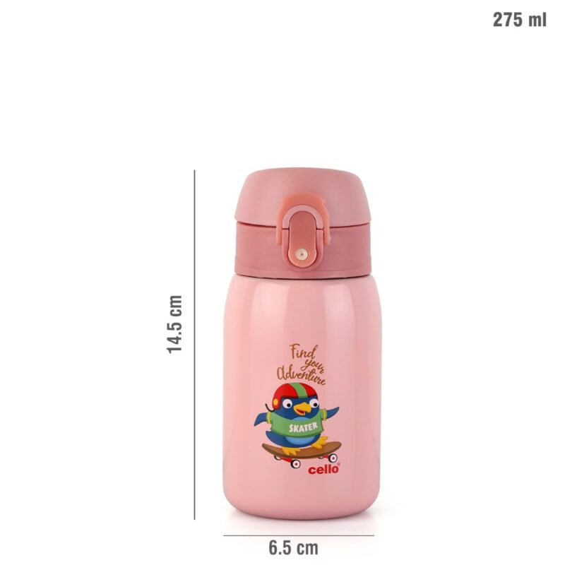 Junior 275 Hot & Cold Stainless Steel Kids Water Bottle, 275ml - Image 28