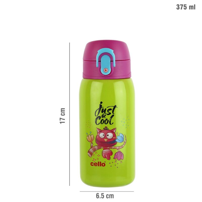 Junior 375 Hot & Cold Stainless Steel Kids Water Bottle, 375ml - Image 25