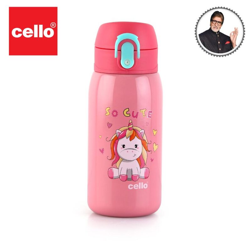 Junior 375 Hot & Cold Stainless Steel Kids Water Bottle, 375ml - Image 30