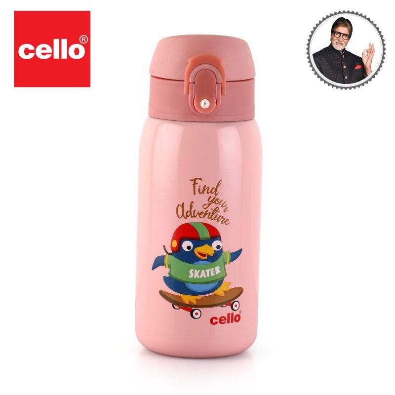 Junior 375 Hot & Cold Stainless Steel Kids Water Bottle, 375ml - Image 32