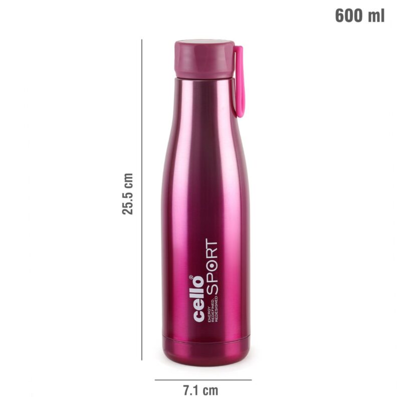 Dazzle Flask, Vacusteel Water Bottle, 600ml - Image 24