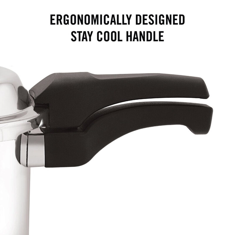 Chef Impact Bonded Stainless Steel Tri-Ply Bottom Pressure Cooker Outer Lid - Image 13