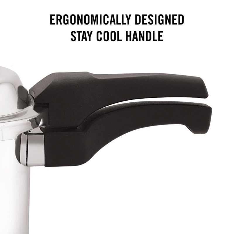 Chef Impact Bonded Stainless Steel Tri-Ply Bottom Pressure Cooker Outer Lid - Image 14