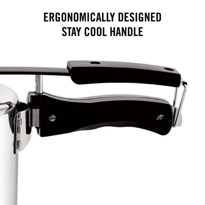 Chef Impact Bonded Stainless Steel Tri-Ply Bottom Pressure Cooker Inner Lid - Image 9