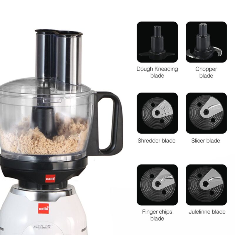 Discovery Chef Juicer Mixer Grinder with 5 Jars, 750W - Image 13