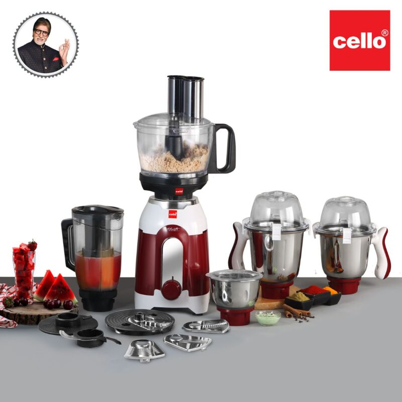 Discovery Chef Juicer Mixer Grinder with 5 Jars, 750W - Image 16