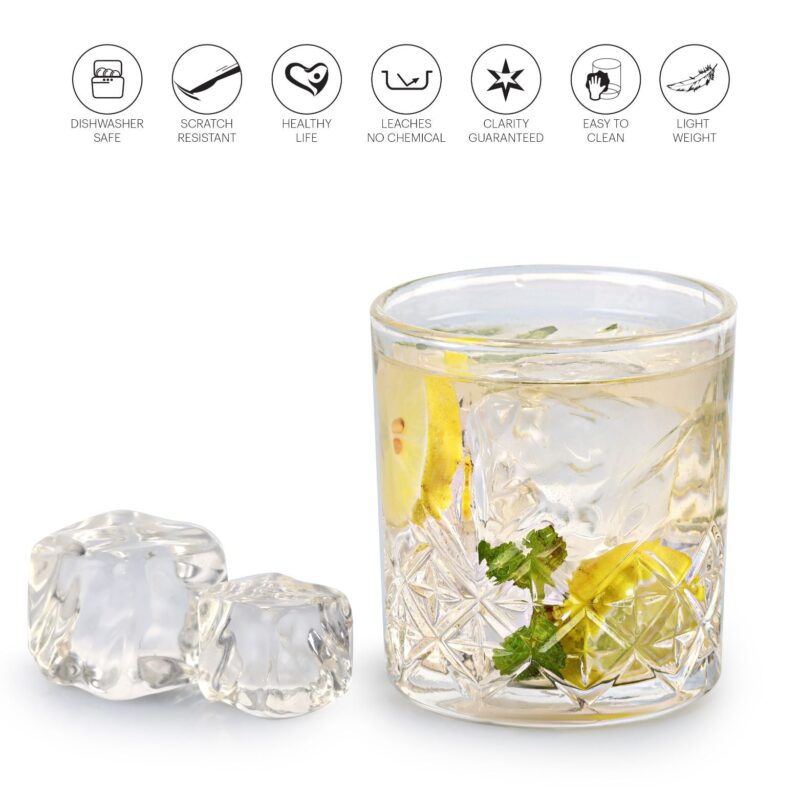 Classix Glass Tumblers, Set of 6 - Image 5