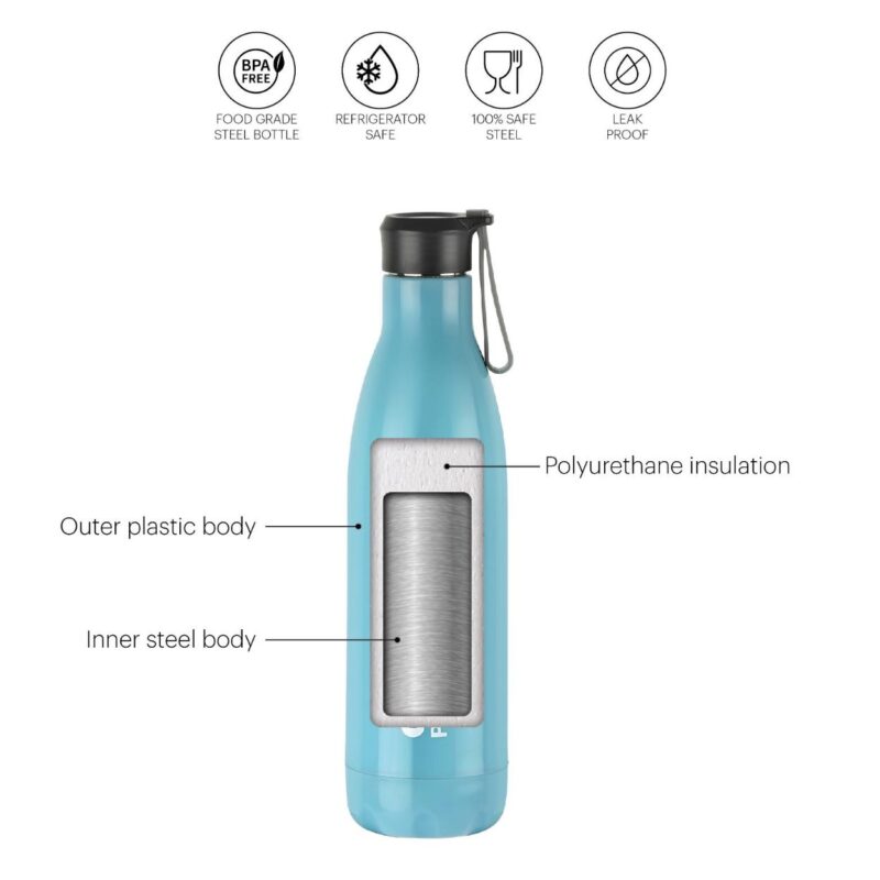 Puro Steel-X Neo 900 Water Bottle, 720ml - Image 4