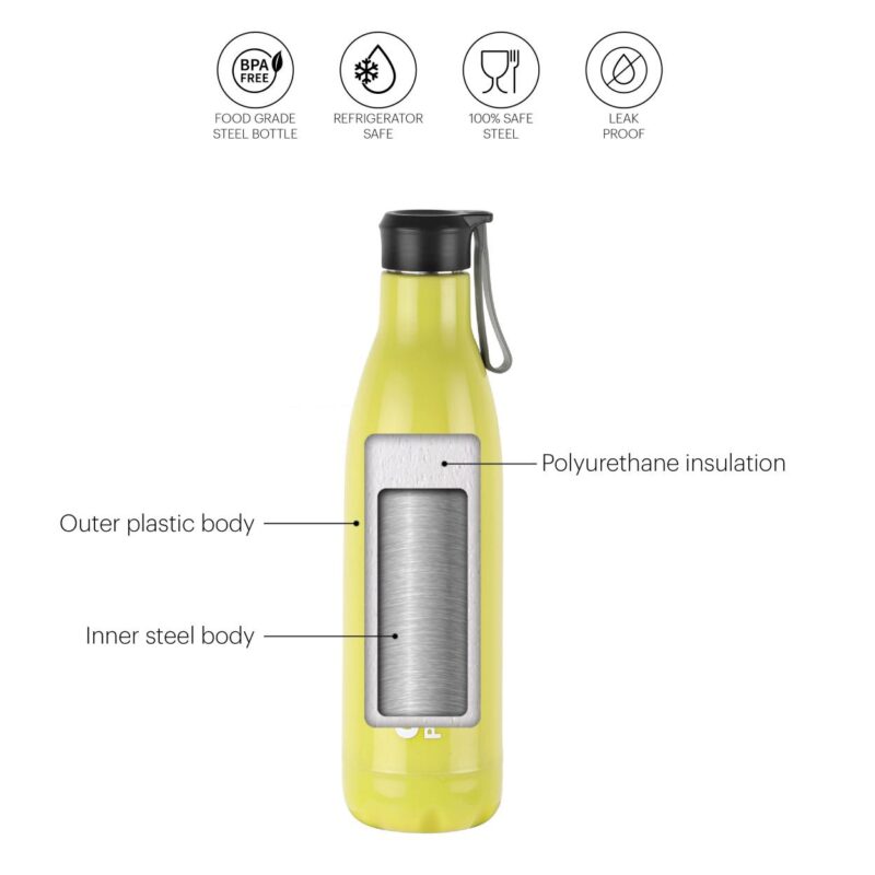 Puro Steel-X Neo 900 Water Bottle, 720ml - Image 5