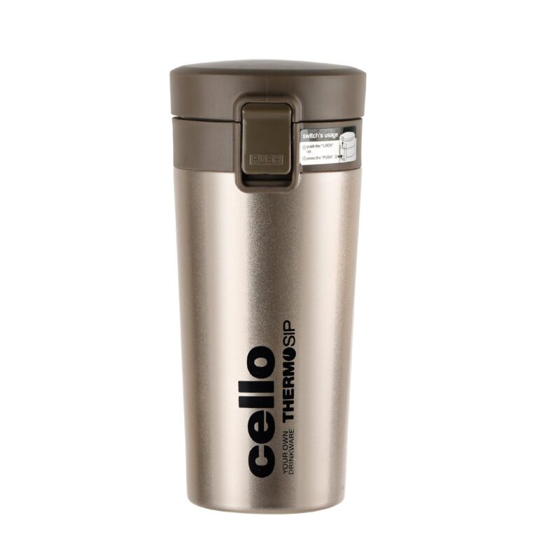 Gold|Monty Flask, Vacusteel Water Bottle / 300ml