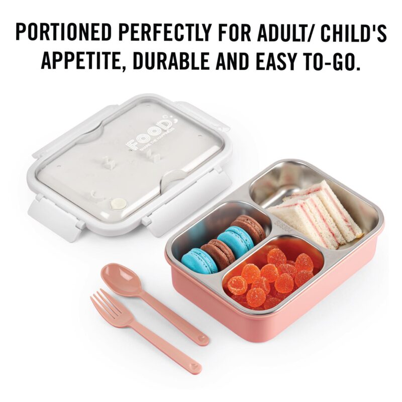 Meal Buddy Insulated Lunch Box with Flatware - Image 9