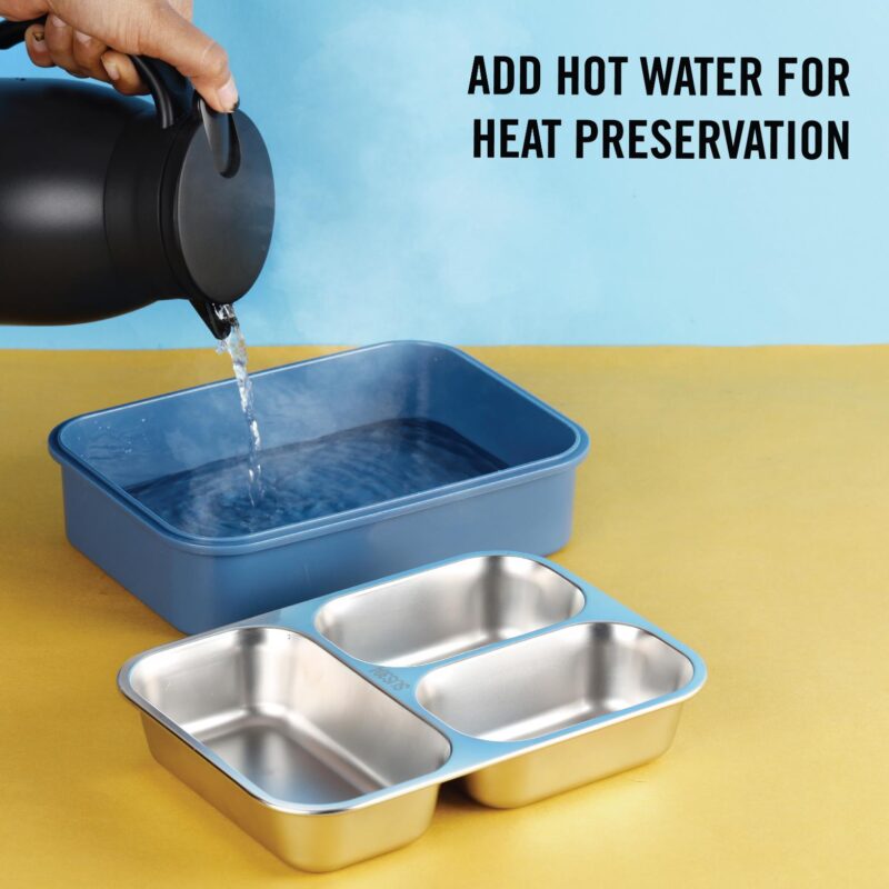 Meal Buddy Insulated Lunch Box with Flatware - Image 11