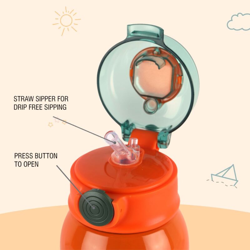 Kinder Hot & Cold Stainless Steel Kids Water Bottle, 500ml - Image 23