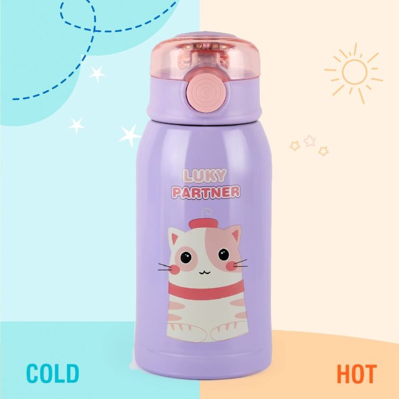 Kinder Hot & Cold Stainless Steel Kids Water Bottle, 500ml - Image 16