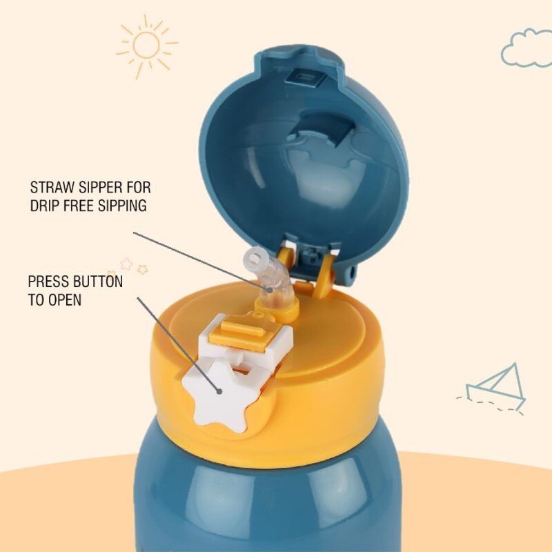 Lucky Hot & Cold Stainless Steel Kids Water Bottle, 500ml - Image 19