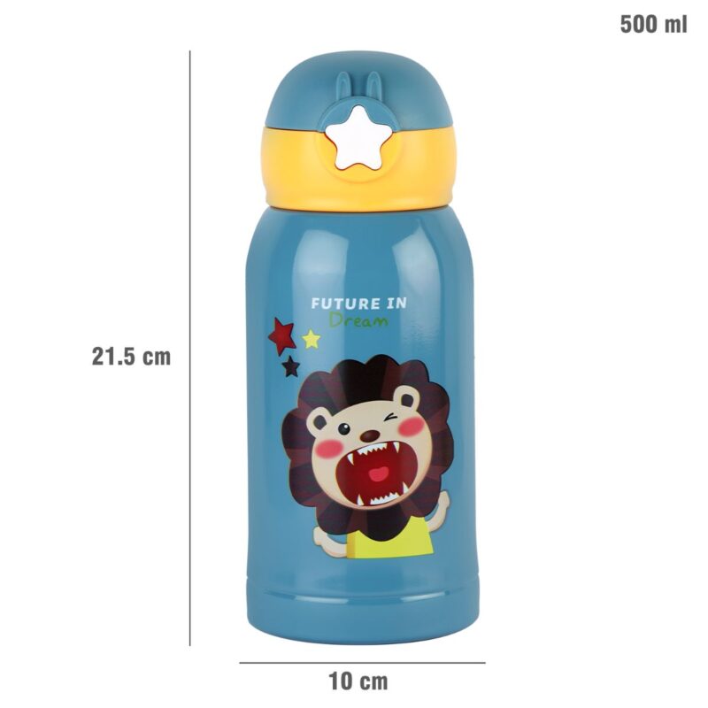 Lucky Hot & Cold Stainless Steel Kids Water Bottle, 500ml - Image 27