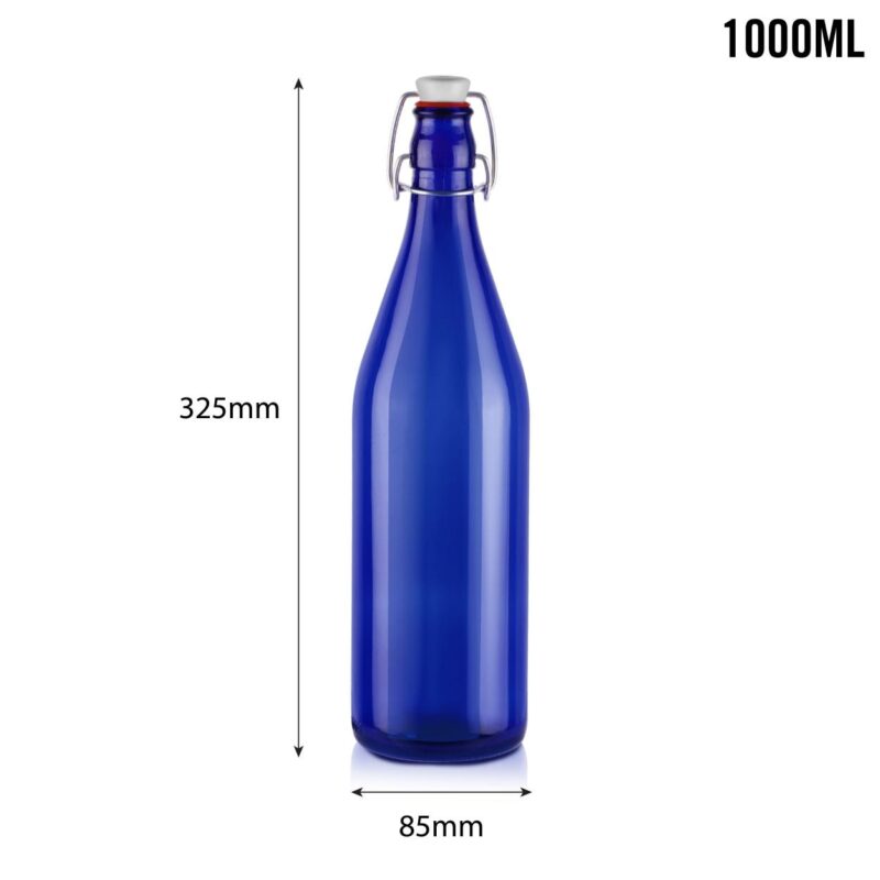 Aquaria Glass Water Bottle, 1000ml - Image 42