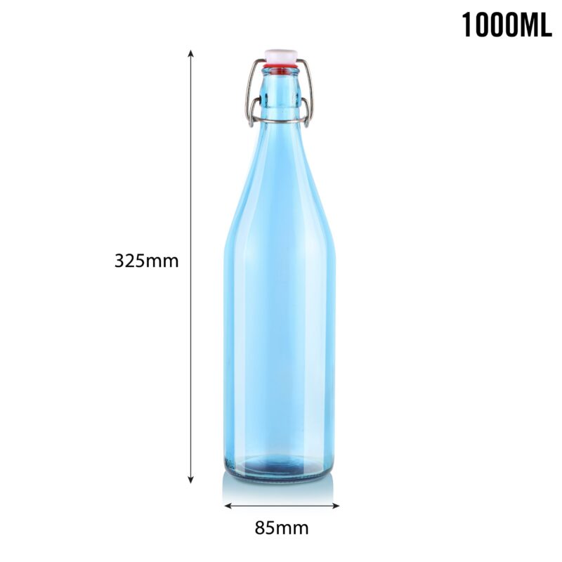 Aquaria Glass Water Bottle, 1000ml - Image 44