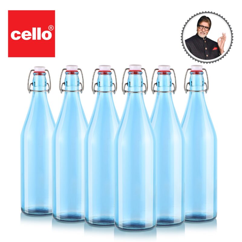 Aquaria Glass Water Bottle, 1000ml - Image 53