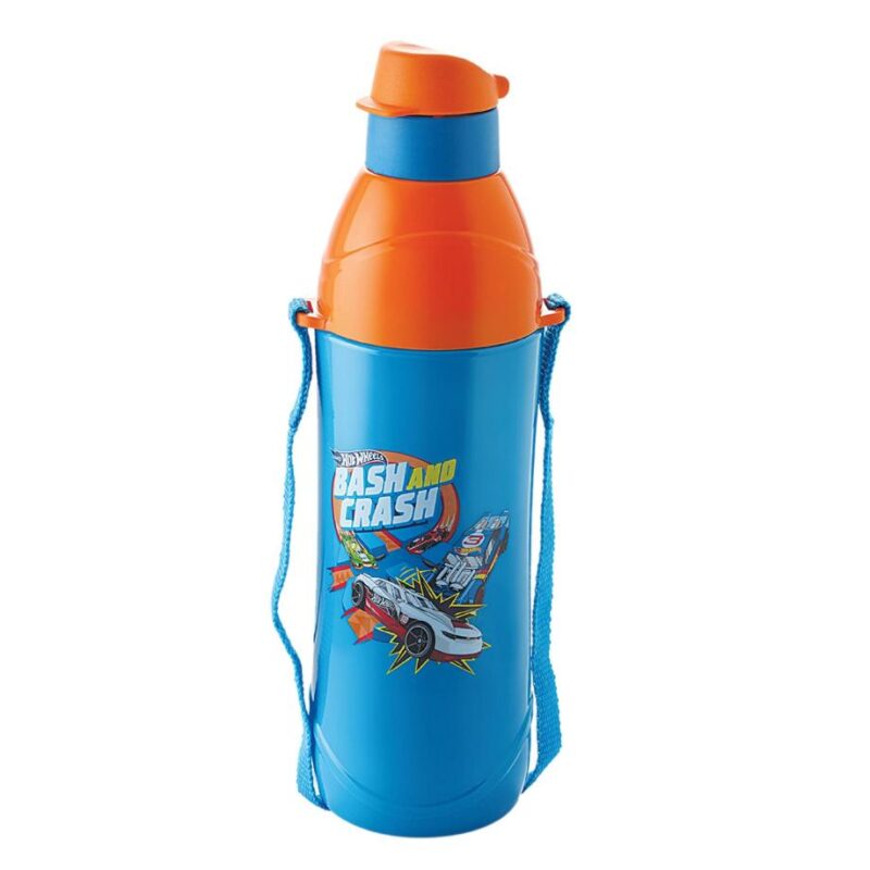 Blue Orange|Puro Junior 600 Cold Insulated Kids Water Bottle, 470ml / 470ml