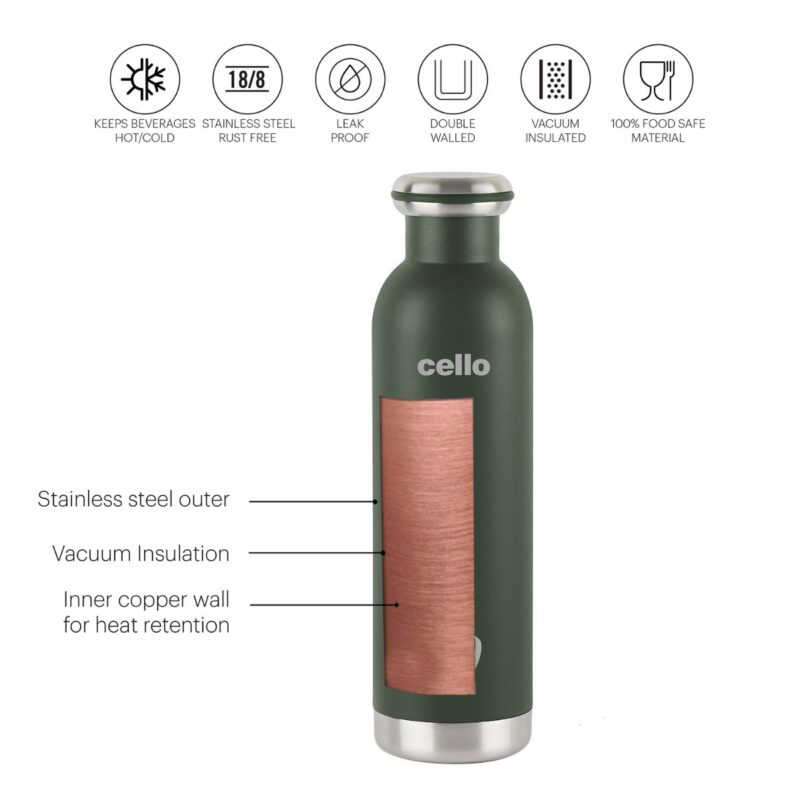 Duro Mac Flask, Vacusteel Water Bottle, 900ml - Image 6