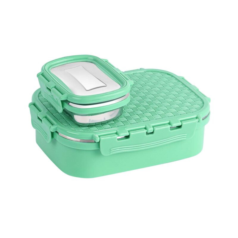 Green|Matrix Insulated Lunch Box, Medium / Medium