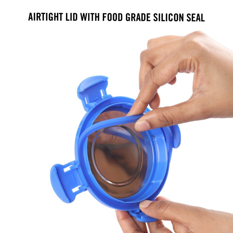 MF Ultra Stainless Steel Lunch Box with Jacket, Set of 3 - Image 10