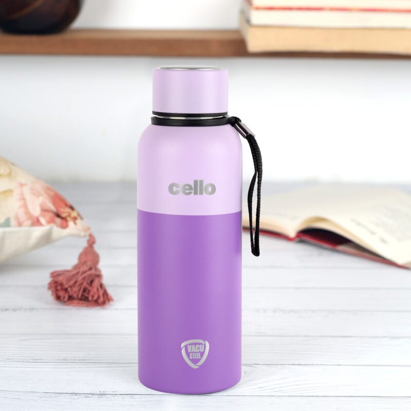 Purple|Neo Kent Flask, Vacusteel Water Bottle / 550ml