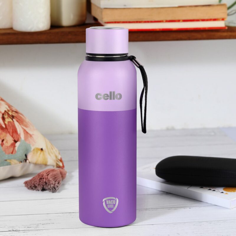 Purple|Neo Kent Flask, Vacusteel Water Bottle / 900ml