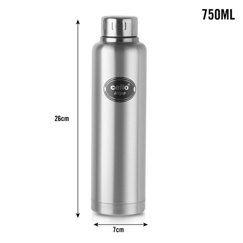 Vigo Flask, Vacusteel Water Bottle, 750ml - Image 24
